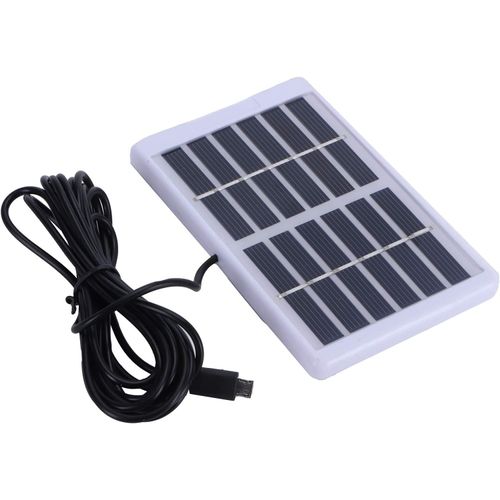 Yemaesre-Panneau Solaire 1,2 W 6 V Avec Port Usb Et Plage De Charge Solaire En Silicium Polycristallin