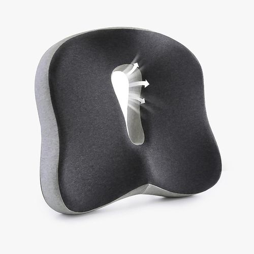 Coussin D'assise Orthopédique En Forme De Mémoire De Forme-Coussin Ergonomique Pour Chaise De Bureau-Soulage Le Coccyx-Soulage La Douleur-Pour Voiture,Chaise De Bureau,Fauteuil