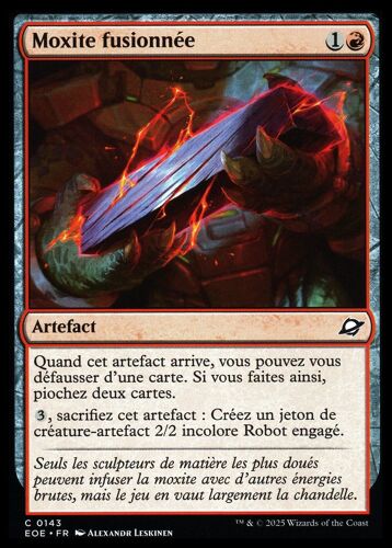 Moxite Fusionnée - Magic - Aux Portes Des Éternités Vf - C - 143