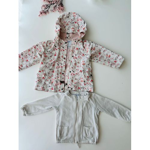 Parka/Veste Fleurie 2 En 1 Vertbaudet Fille 3 Ans