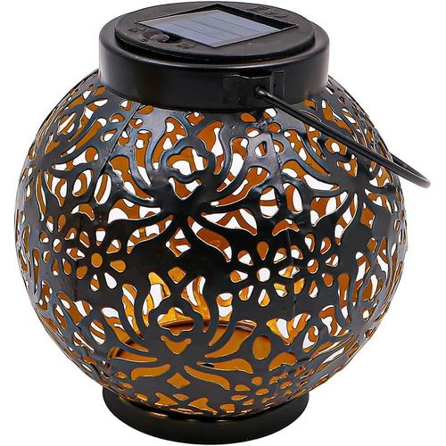 Asfasfq-Lanterne Solaire D'extérieur À Suspendre - Lampe De Jardin Solaire - Lanterne Étanche - Décoration Extérieure Pour Véranda, Cour, Table, Pelouse, Terrasse