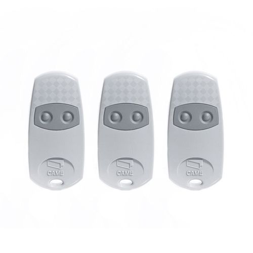 3 Télécommandes CAME TOP 432EE pour portail