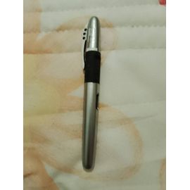 Stylo Plume Bic Gris Vintage Années 90.