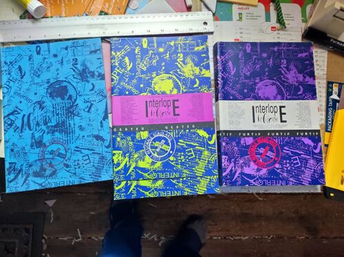 Revue Interlope N° 6 - 11/12 (Gestes) Et 14/15 (Furtif) - Revue De L'École Des Beaux-Arts - 1992/1994/1996/1997