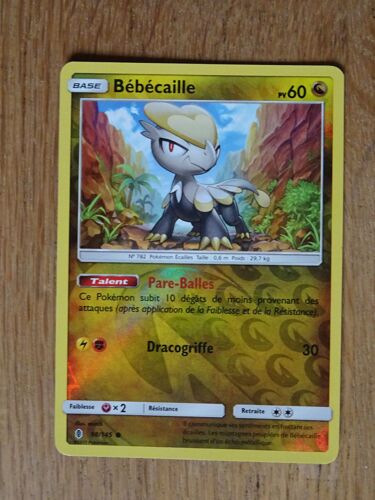 Carte Pokemon Bébécaille Brillante 60 Pv 98/145