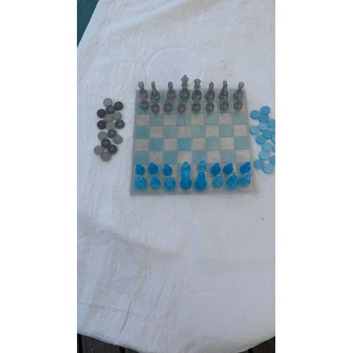 Échiquier + Jeu De Dame 