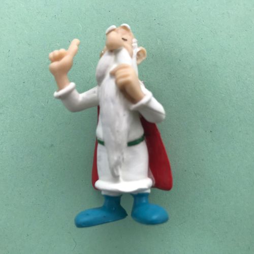 Mini Figurine Panoramix - Série Les Aventures D'Astérix Et Obélix (Plastoy Tubo 2006)