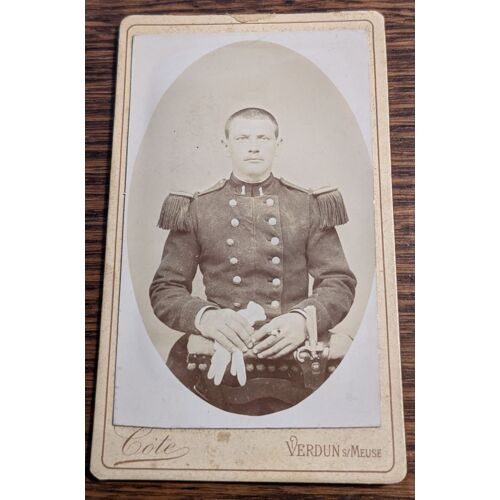 Photo Cdv Carte De Visite Homme : Côte