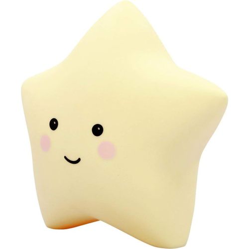 Lumilu Sweet Dreams Star, Veilleuse Étoilée, Superbe Cadeau De Baptême, Cadeau D'anniversaire Pour Garçons Et Filles, Jaune, 52265
