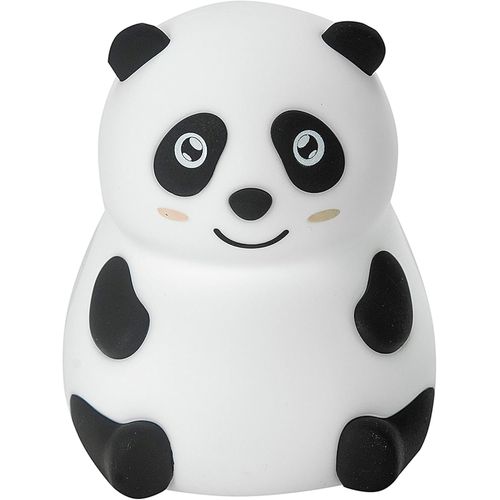 BNHGC-InnioGIO GIOpanda, Veilleuse pour Enfant Motif Panda, Lampe Bébé en Silicone Souple, 8 Couleurs Alternatives, Rechargeable par Câble Micro-USB, Accessoire pour Chambre, Aide à l'Endormissement