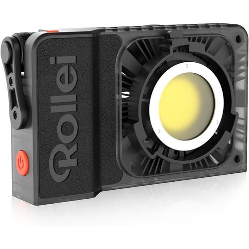 SUBZONAL-Lumiere Video, Rollei LUX 100W Lampe Photo Professionnelle Portable 345 g, Éclairage Continu DC/Type-C avec APP Candela pour Interview Live Streaming, Lumière-Vidéo-LED-Photographie-Lampe