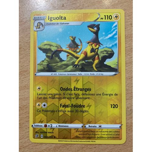 (1708) Iguolta 64/192 Pokemon 