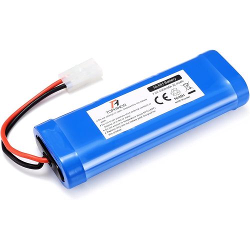 KAJGL-4500Mah 7.2V Nimh Pack De Course De Batterie Rc Pour Les Voitures Modèles,Avions,Robot (Jouet),Pack De Batterie Haute Performance Rc+Coaster Comme Un Cadeau