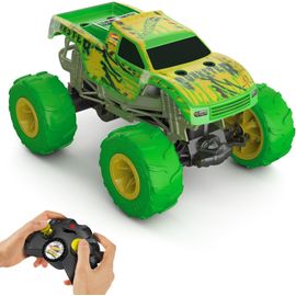 KAJGL-Monster Trucks Gunkster Véhicule Télécommandé À L¿Échelle 1/15,Brille Dans Le Noir,Pneus Tout-Terrain,Htp15