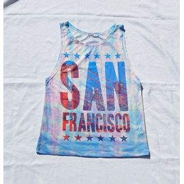 Débardeur Coloré Avec Logo San Francisco Femme Taille M Marque Jennyfer