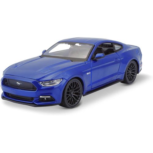 KAJGL-Maycheong-Voiture Miniature À L'Échelle 1:24-Ford Mustang Shelby Gt 500-Bleue-Jouet Pour Enfants-À Collectionner À Partir De 3 Ans-531508B