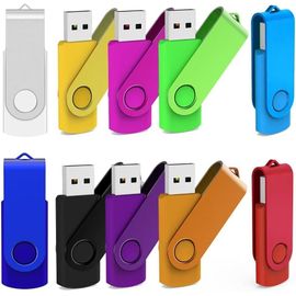 Clé Usb 8Go Lot De 10,Mémoire Stick Usb 2.0 Clef Mémoire 8Go Clés Usb Pivotantes Flash Drive Pendrive Jump Drive Couleurs Multiples