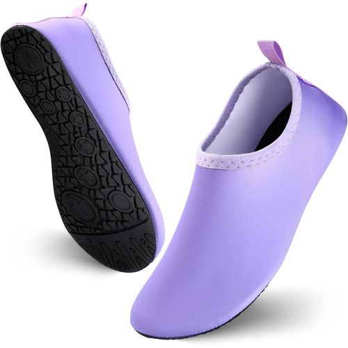Chaussures Sleps D'eau Water Shoes Aquatiques  De Plage De Mer De Piscine Sandales Plastiques Anti Sable Antidérapant Sèche Vite Sur La Plage Ou Yoga