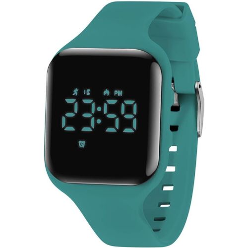 Bnhgc-Montre Digitale Enfant Avec Chronomètre, Eclairage, Alarme, Date,Podomètres Marche Non Connecté-Montres Sport Pour Fille Garcon Avec Bracelet En Silicone