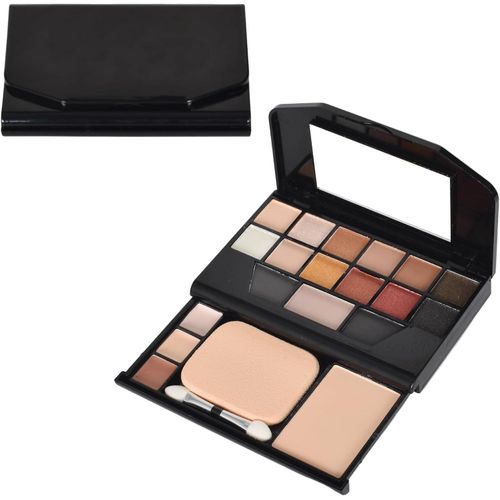 Bnhgc-Palette Fard À Paupière Maquillage Yeux, Palette De Maquillage Femme, 19 Couleurs Kit Maquillage, Palette De Fards À Paupières Palette De Maquillage, Avec Ombre À Paupières, Poudre Réparatrice 