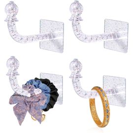 Nbgcm-Lot De 4 Supports Pour Bracelets À Cheveux Collés - Porte-Bijoux - Organisateur De Bracelet - Présentoir À Montres