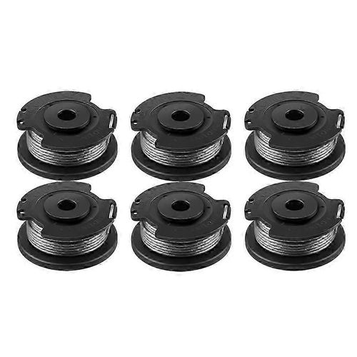 Lot de 6 bobines et fil de coupe-bordures F016800569 pour Bosch EasyGrassCut 23,26,18,18-230,18-260,18-26