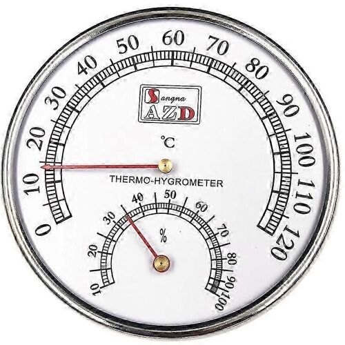 Sauna Thermomètre Hygromètre pour ateliers,piscines,entrepôts Moniteurs Celsius Accessoires de spa