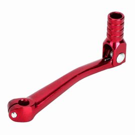 Levier De Changement De Vitesse En Alliage D'aluminium Cnc Pour Modification De Moto (Rouge)