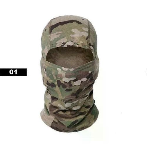 Tactique Cagoule Casquettes De Baseball Ensemble Complet Masque Homme Été Snapback Chapeau De Soleil Chasse En Plein Air Camouflage Cagoule