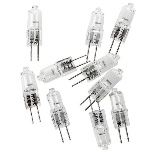 10 X G4 12v 20w Lampe À Capsule Halogène Transparente