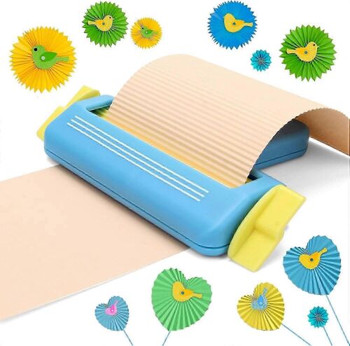 Sertisseuse De Papier Pour L'artisanat,Outil De Sertissage De Papier Anglekai Outil De Sertissage De Papier D'artisanat Pour La Fabrication De Papier Wave Shaper Sertisseuse Pour L'artisanat D'art Bri