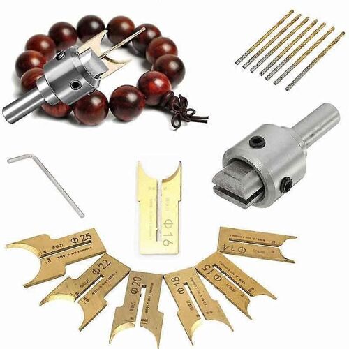 Perles De Qualité Supérieure Foret Carbure Lame À Bille Travail Du Bois Fraise Fraise Outil De Moulage Perles Mèche De Toupie Forets Set