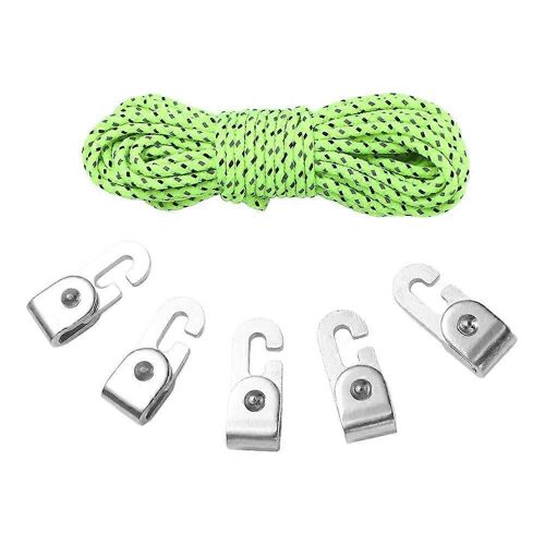 Crochet Exempt De N?uds Noeud Rapide Plus Serré Crochets Autobloquants Faciles Crochet De Tente De Camping Kit De Corde De Serrage Crochet De Verrouillage Automatique