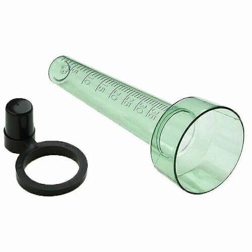 Pluviomètre Pluviomètre 1pcs Pratique Durable Facile À Transporter Jardin Pluviomètre Extérieur Vert Léger Poids Léger