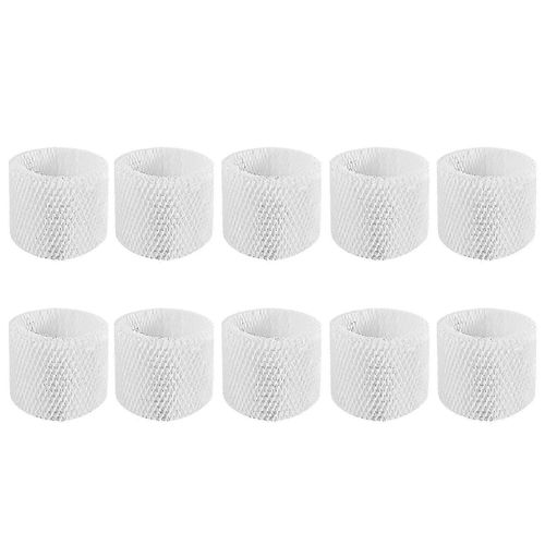 Paquet de 10 filtres d'humidificateur d'air HEPA de rechange pour les modèles Hu4801/Hu4802/Hu4803