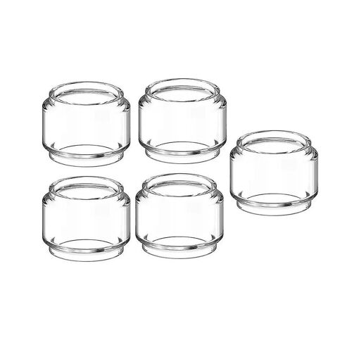 5 Pcs Ampoules De Réservoir En Verre Pyrex De Rechange Compatibles Geekvape Zeus Sub Ohm / Zeus X Rta 4.5ml (Transparent) + (Adq