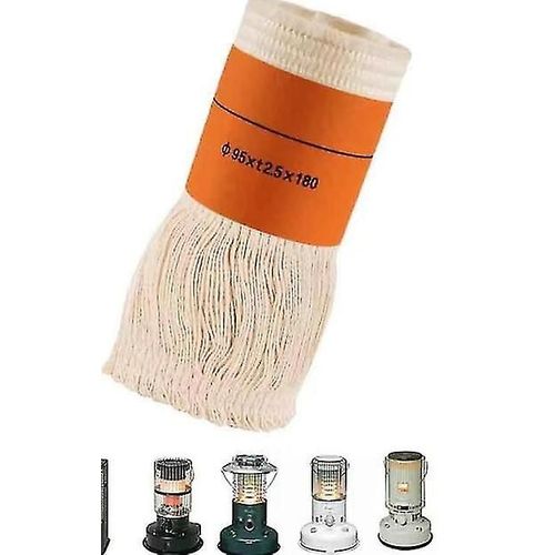Mèche de chauffage au pétrole de poêle au kérosène mèches Mèche de remplacement en fil de coton pour le chauffage intérieur et extérieur hiver -gt-yuyu