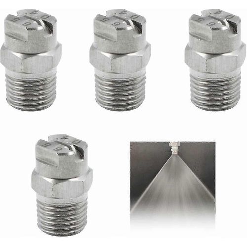 Buse de pulvérisation haute pression en acier inoxydable pour nettoyeurs de surface,65 raccord fileté 1,3 mm 1/4