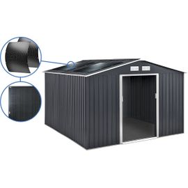 Abri De Jardin Métal - Vegas - 12.98 M² Avec Panneaux Solaires