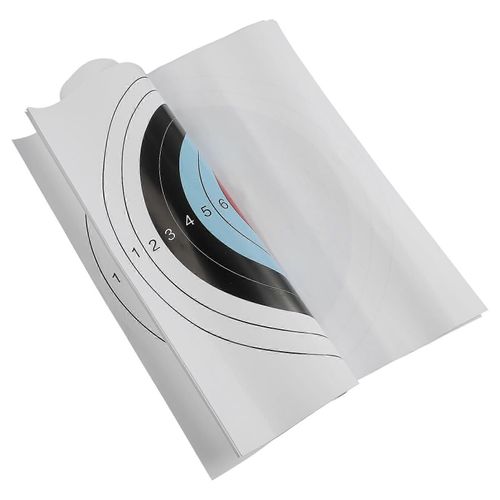 Sports De Plein Air Avec Pour L'intérieur Ou L'extérieur Sports Lentille Adhésive 10pcs Tir À L'arc Cible Papier Visage 40x40cm Pour La Pratique De L'arc De Flèche