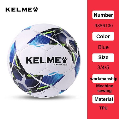 Ballon De Football Professionnel Tpu,Tailles 3,4,5,Rouge,Vert,But D'équipe,Balles D'entraînement,Machine À Coudre,9886130 -Taille 3 Bleu