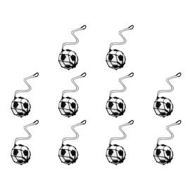 Filet Pour Ballon De Football Kunicef,Taille 3,4,5,Aide À L'entraînement En Solo -10pcs Noir