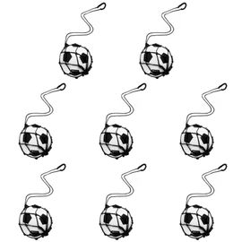 Filet Pour Ballon De Football Kunicef,Taille 3,4,5,Aide À L'entraînement En Solo -8pcs Noir