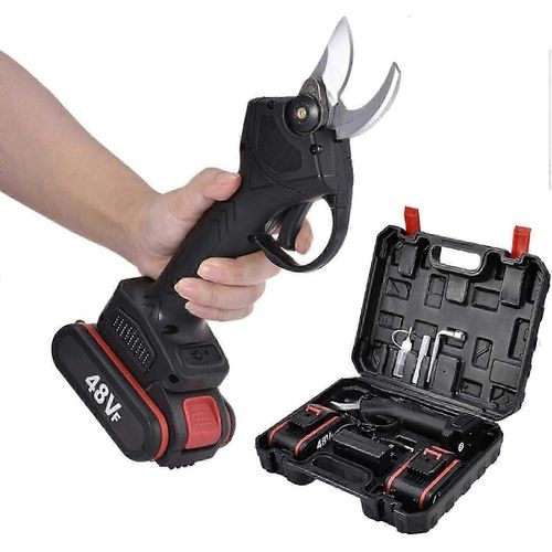 Sécateur électrique de jardin, ciseaux d'élagage rechargeables et portables, coupe-branches