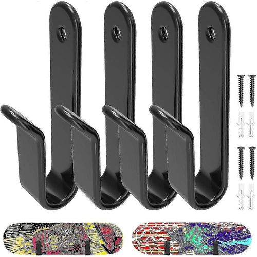 (4 Pièces) Support Mural Horizontal Pour Snowboard, Support Mural Pour Snowboard, Rangement Pour Snowboard, Présentoir Mural Pour Snowboard, Pour Pièce - Pr