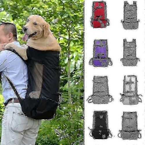 (M-Suit 4-9 Kg-Rose) Sac À Dos De Randonnée Et De Vélo Pour Grands Chiens - Sac De Transport Respirant Et Réglable