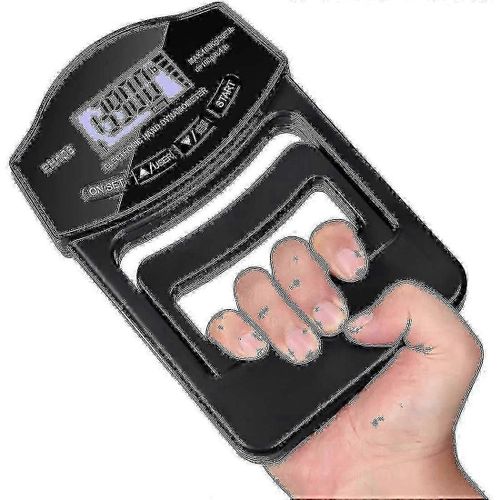 Testeur de force de préhension, 396lbs / 180kg Dynamomètre à main numérique Grip Strength Meter Usb Écran LCD Dynamomètre de poignée