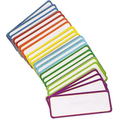 Paquet De 54 Aimants Pour Tableau Blanc,9 Couleurs - 29 X 79 Mm - Aimant Imprimable