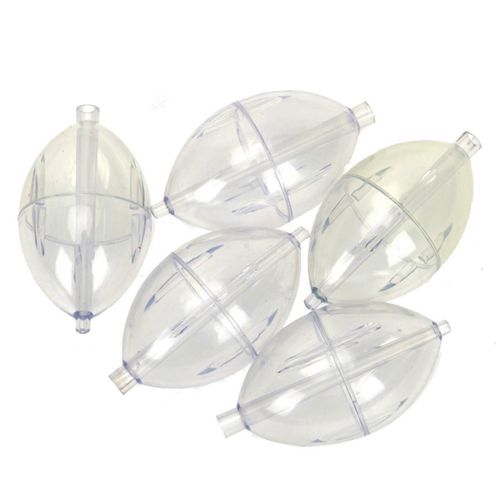 5 Pcs Pêche Clair Flotteur Bouée Glissement Frappe Indicateur Pièces De Pêche