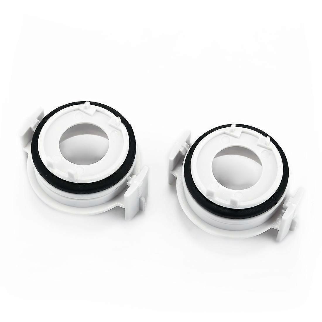 Adaptateur Clips Pour Ampoule H7 LED - En Aluminium, Couleur Argent - Compatible Plusieurs Modèles Voiture (Nissan, BMW, Mercedes, Etc.)